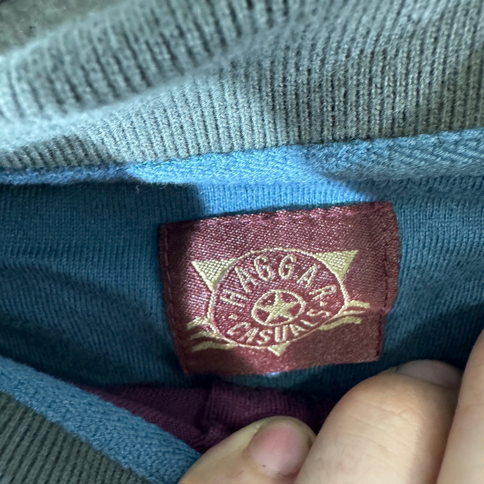 Collection of Multicolored Long Sleeve Polo in a gallery layout