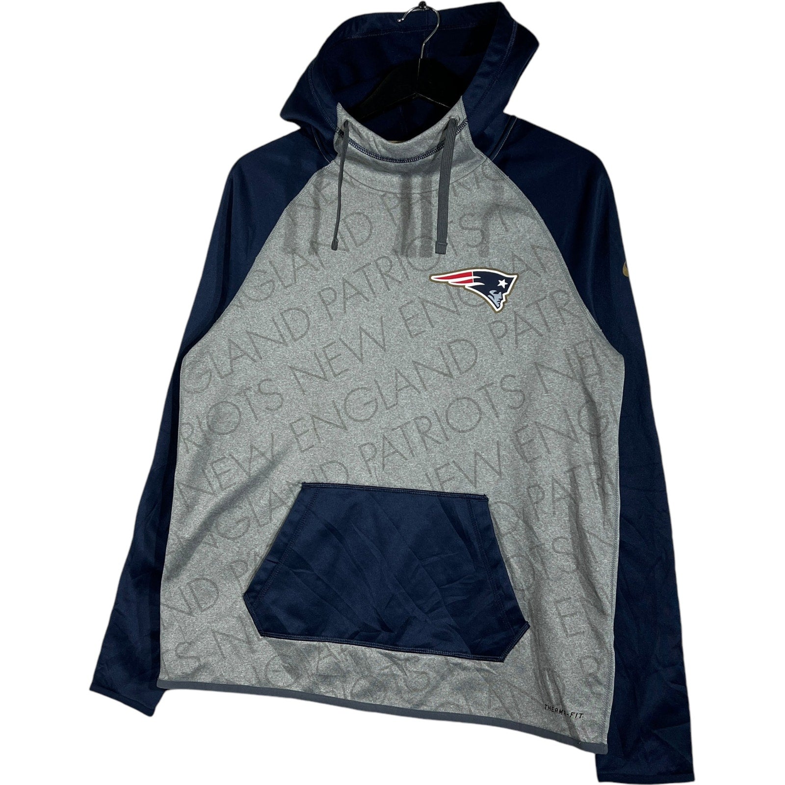 Collection of Nike NFL New England Patriots Hoodie in a gallery layout