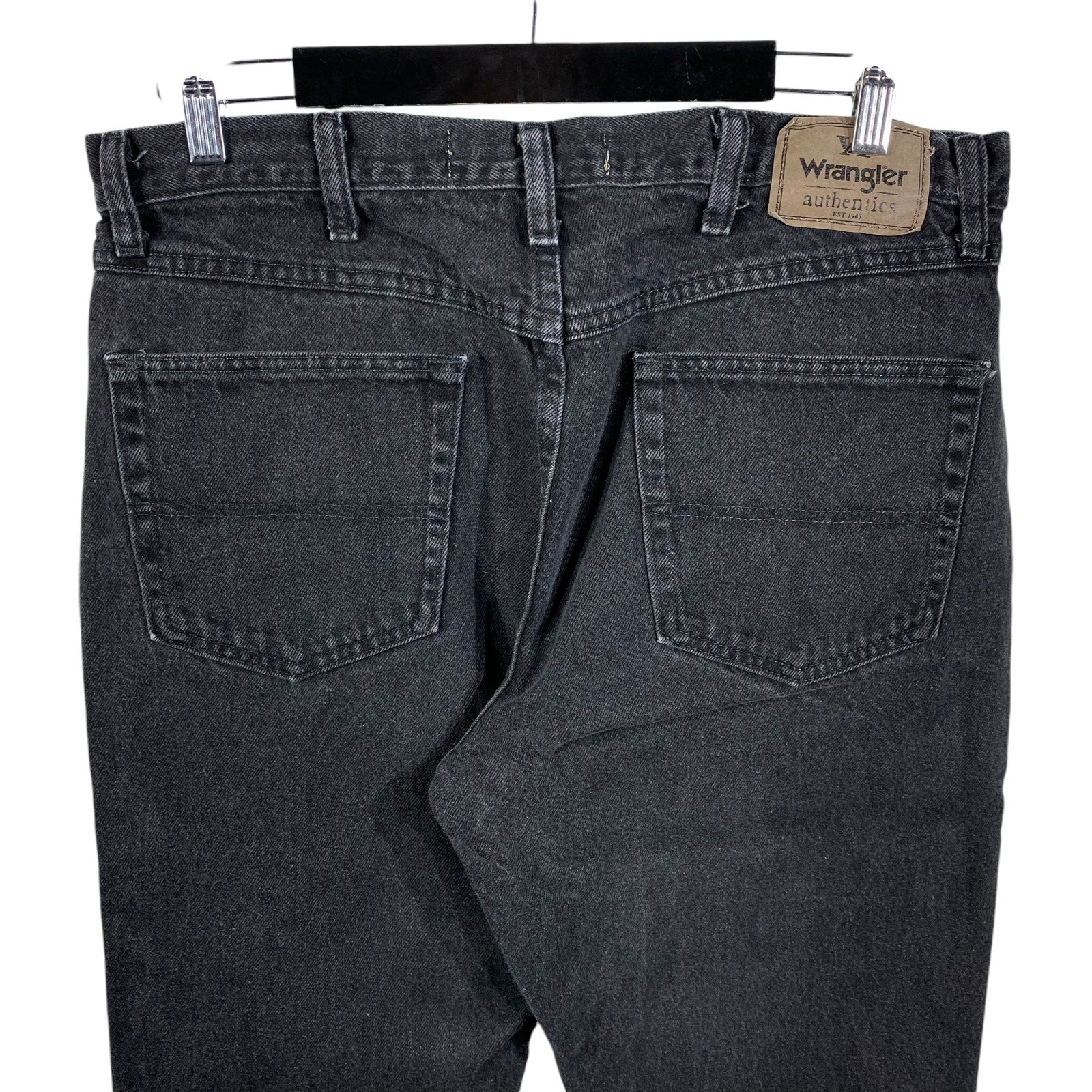 Collection of Wrangler Denim Straight Leg Jeans in a gallery layout