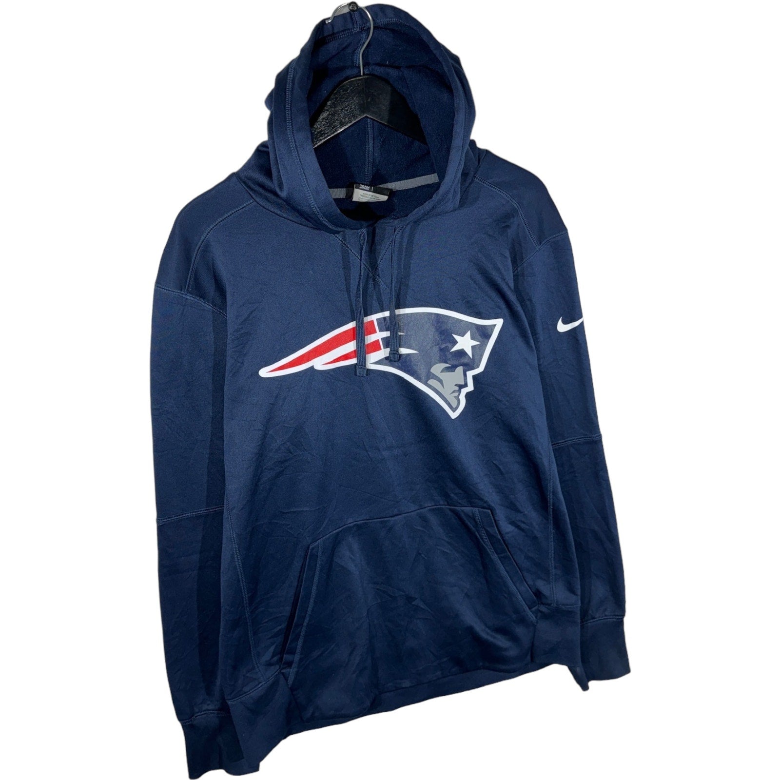 Collection of Nike NFL Patriots Pullover  Hoodie in a gallery layout
