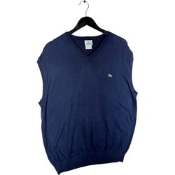 Collection of Lacoste V-Neck Sweater Vest in a gallery layout