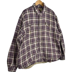 Collection of Wrangler Sherpa Lined Plaid Flannel in a gallery layout