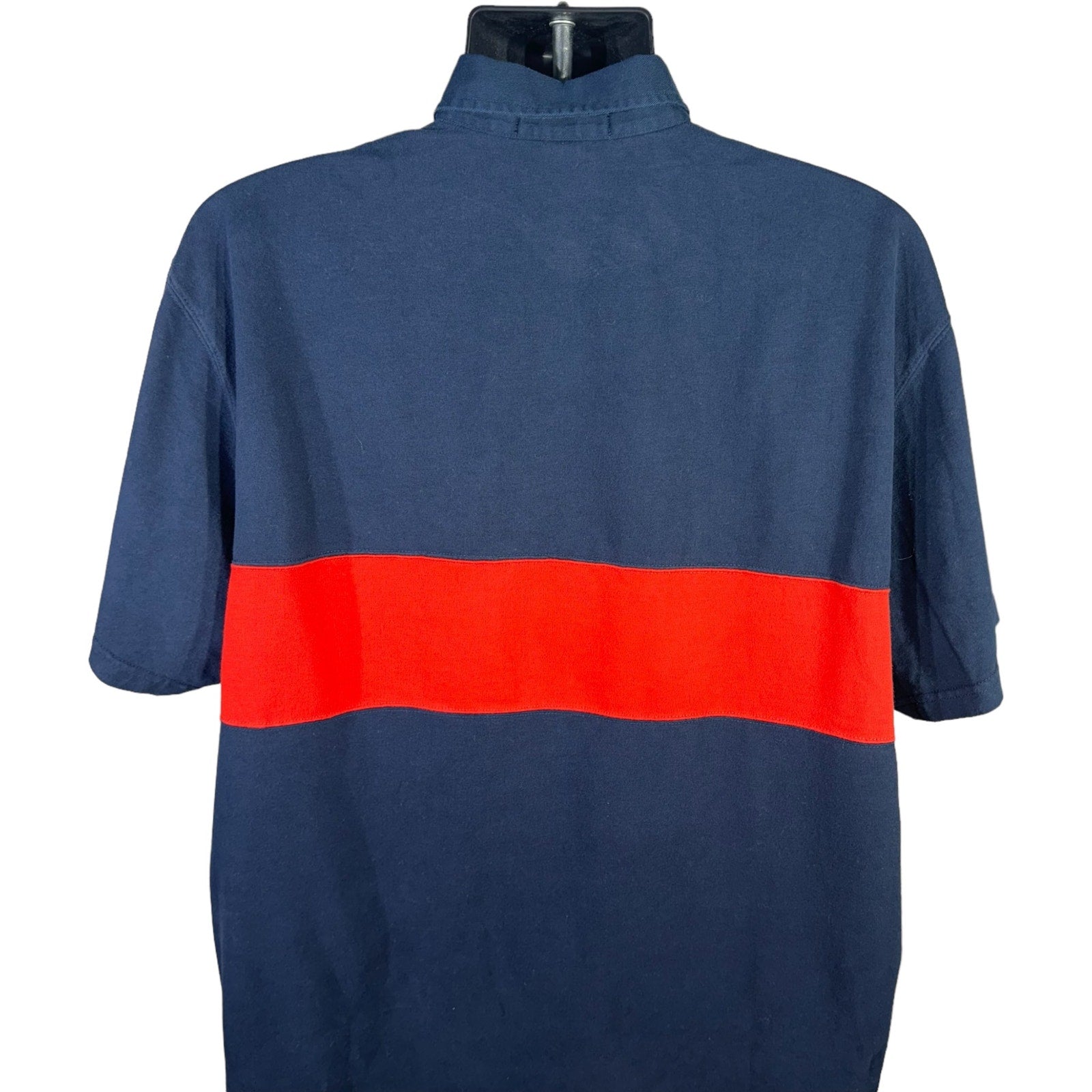 Collection of Vintage Polo Ralph Lauren Single Stripe Short Sleeve Polo in a gallery layout