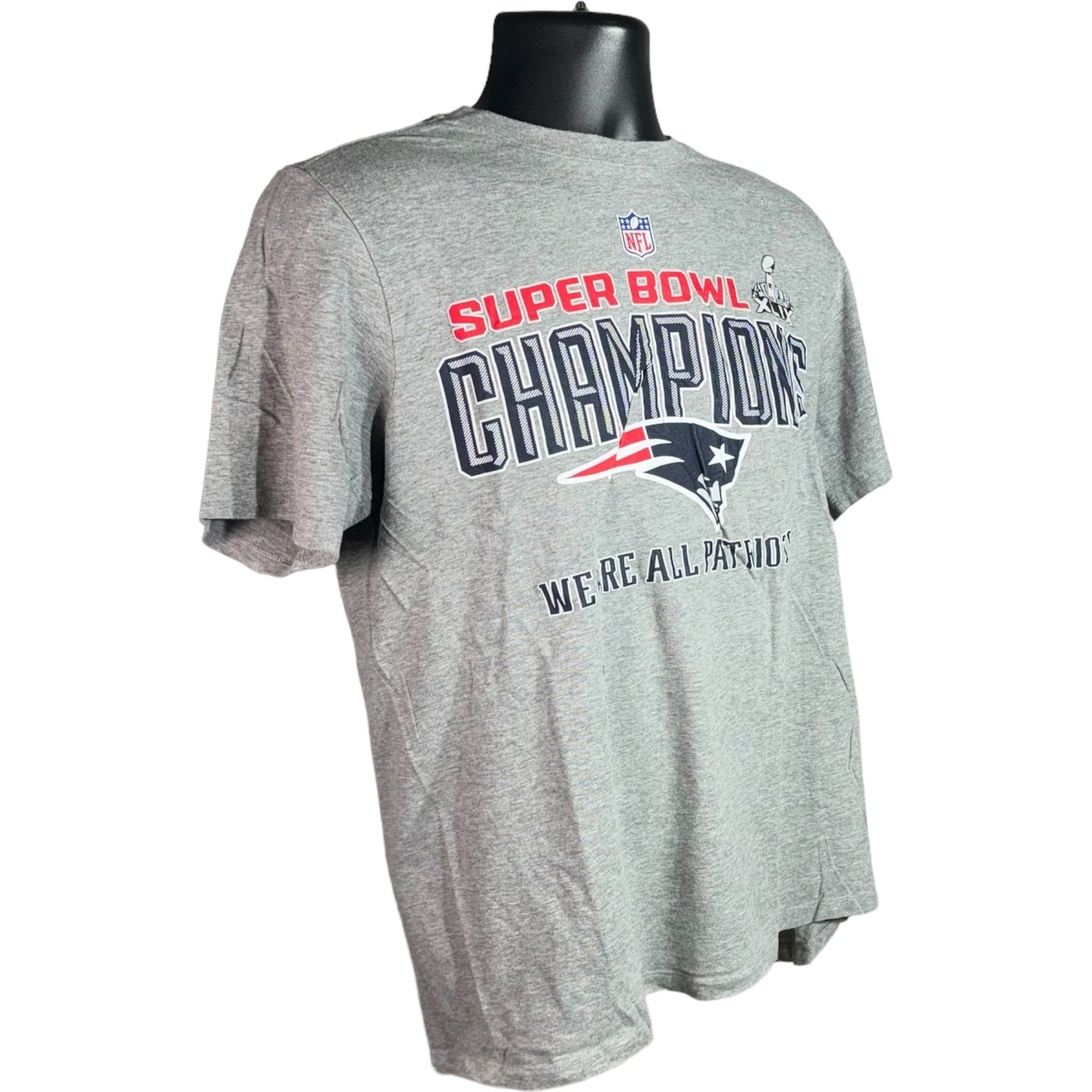 Collection of Nike New England Patriots Super Bowl XLIX Champions NFL Tee in a gallery layout