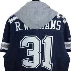 Collection of Vintage Dallas Cowboys Jersey Hoodie in a gallery layout