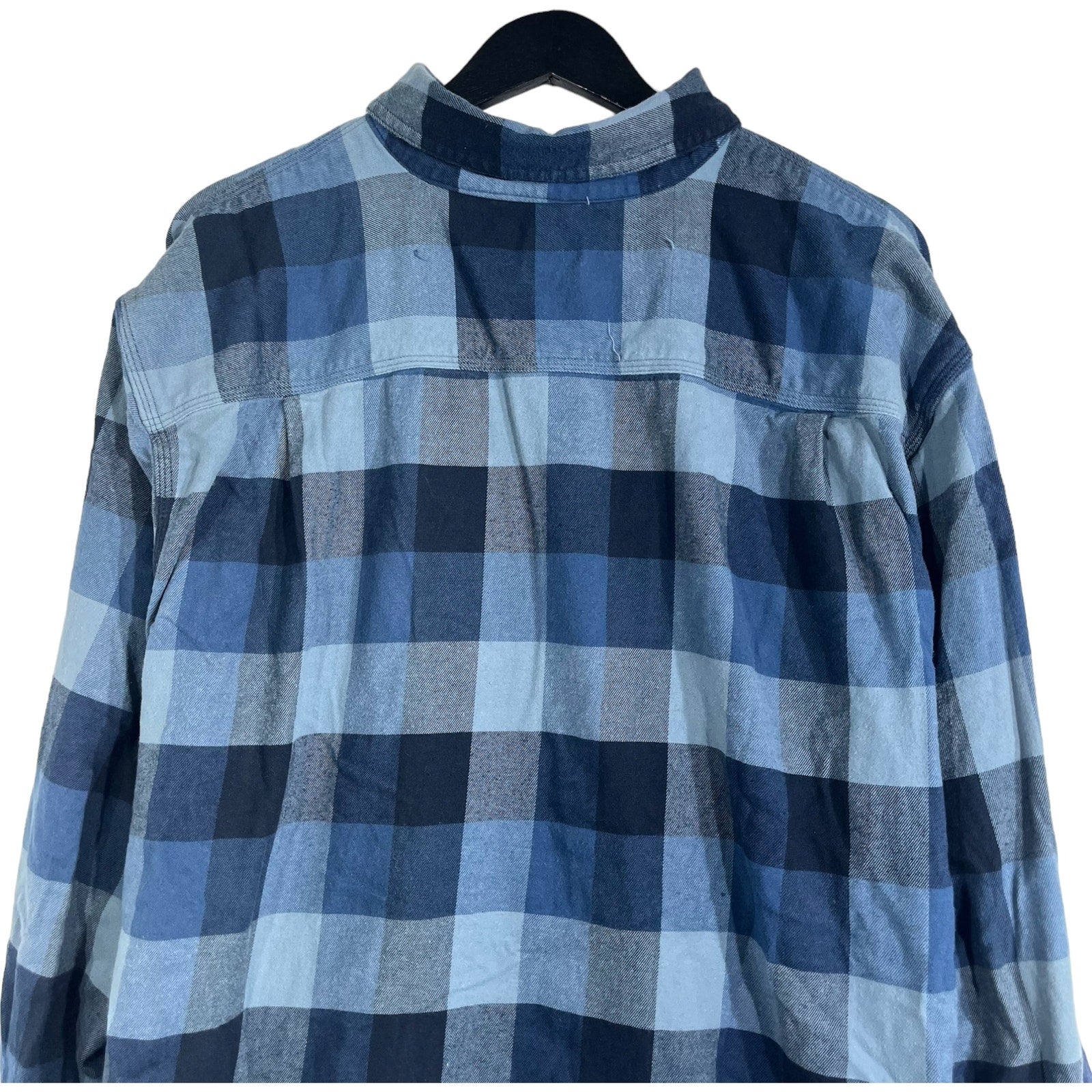 Collection of Carhartt Relaxed Fit Plaid Long Sleeve Flannel in a gallery layout