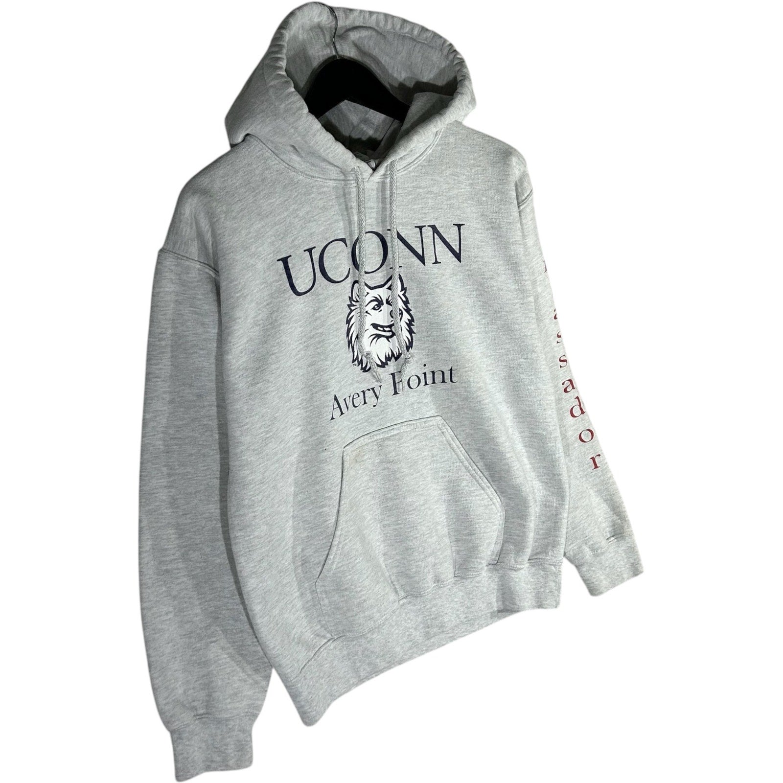 Collection of Uconn Avery Point Spell-Out Hoodie in a gallery layout