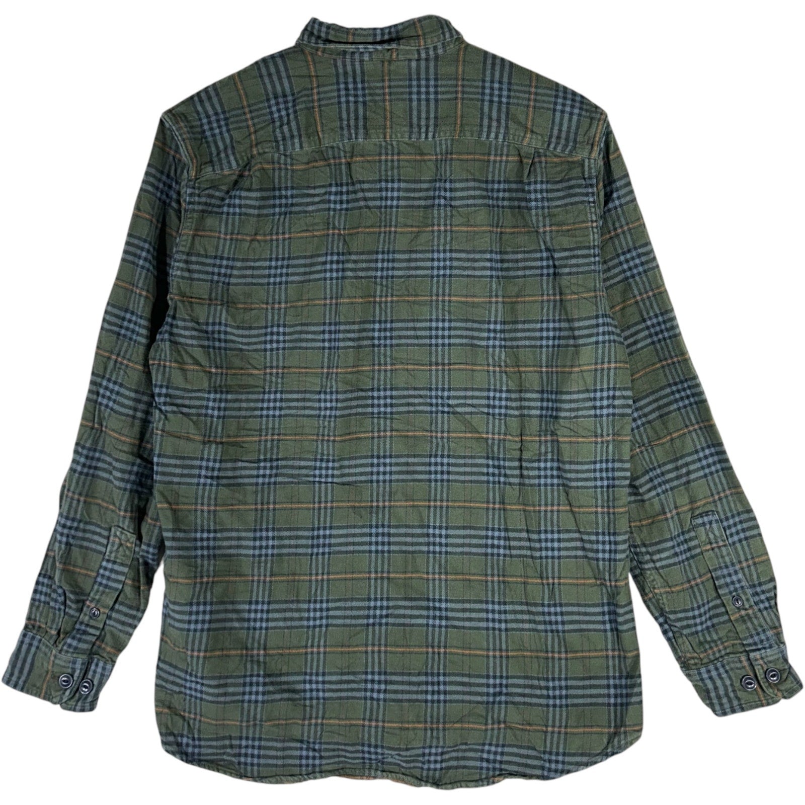 Collection of L.L. Bean Plaid Long Sleeve Flannel in a gallery layout