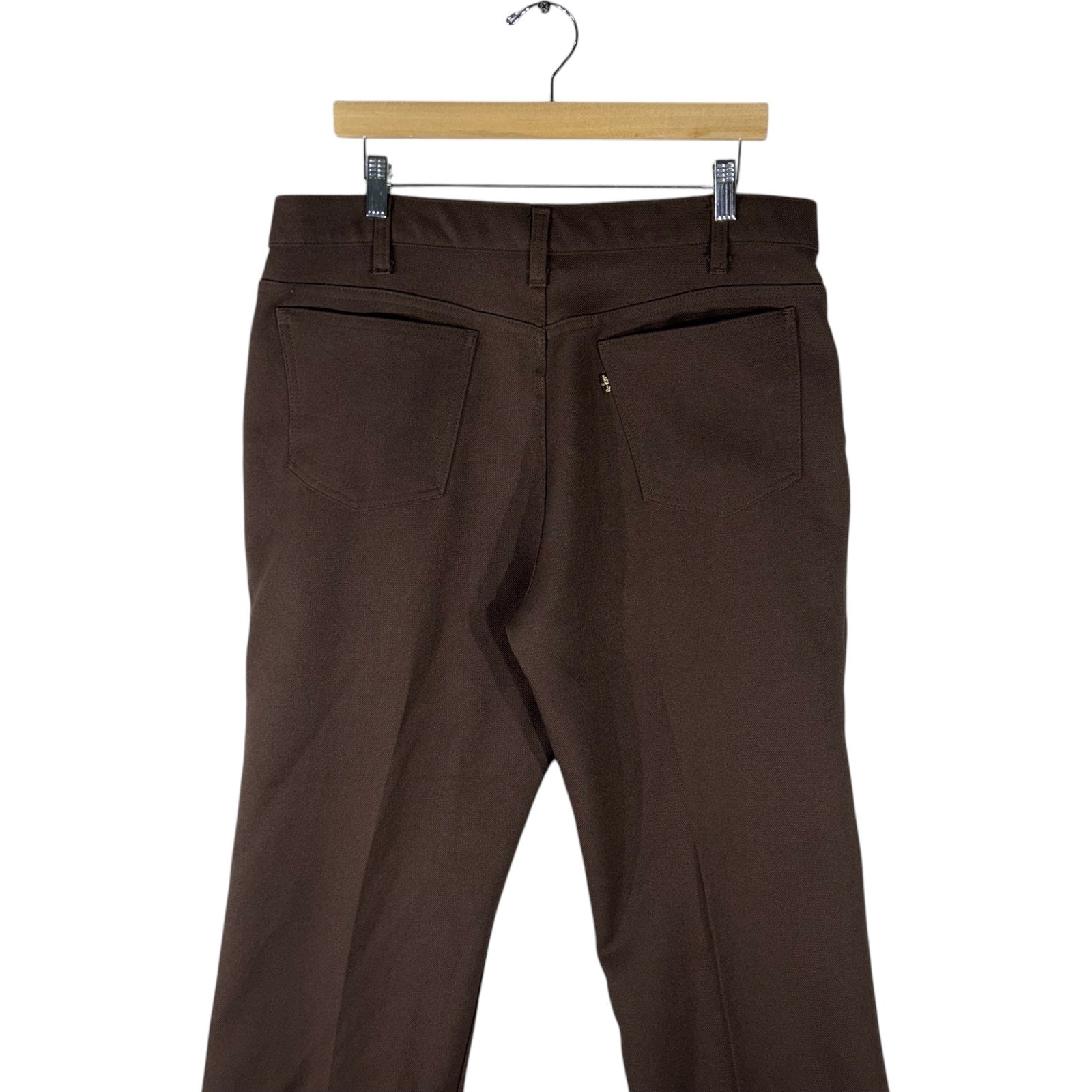 Collection of Vintage Levi's Black Tab Dacron Polyester Chino Pants 36x30 in a gallery layout