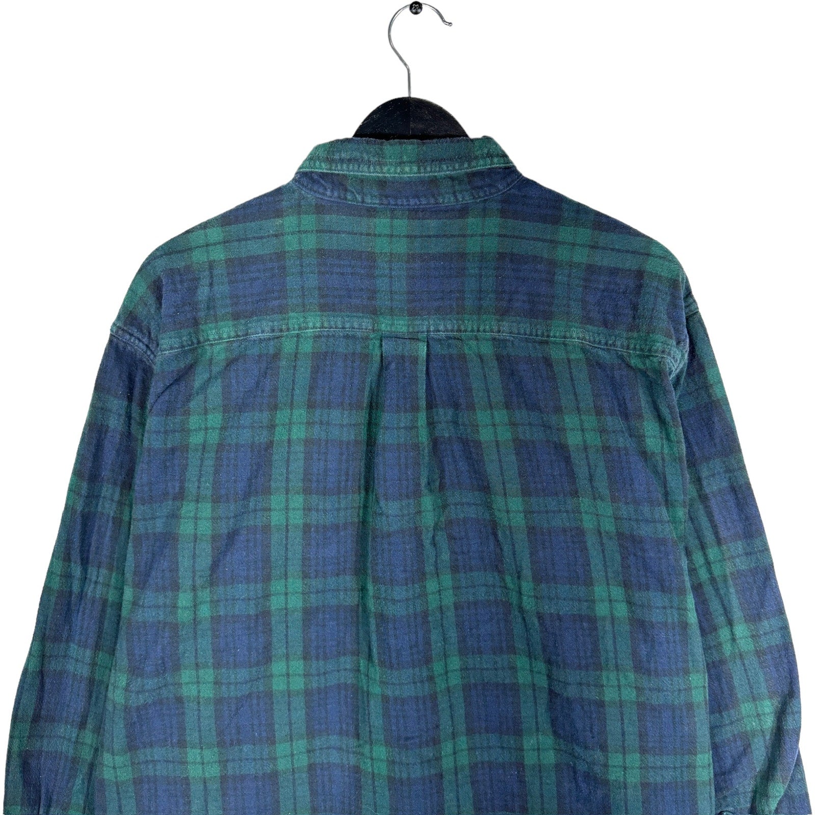 Collection of L.L. Bean Long Sleeve Plaid Flannel in a gallery layout