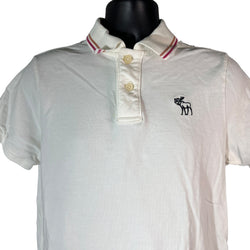 Collection of Abercrombie & Fitch Button Up Polo in a gallery layout