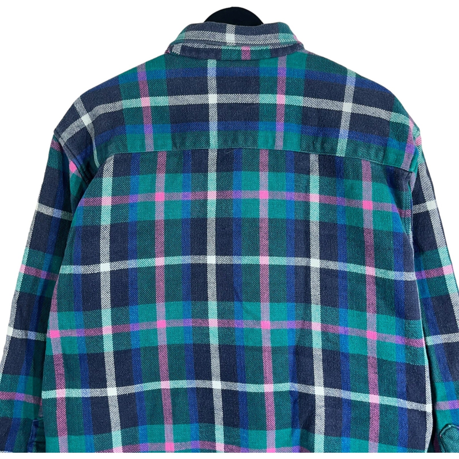 Collection of Coleman Plaid Long Sleeve Flannel in a gallery layout