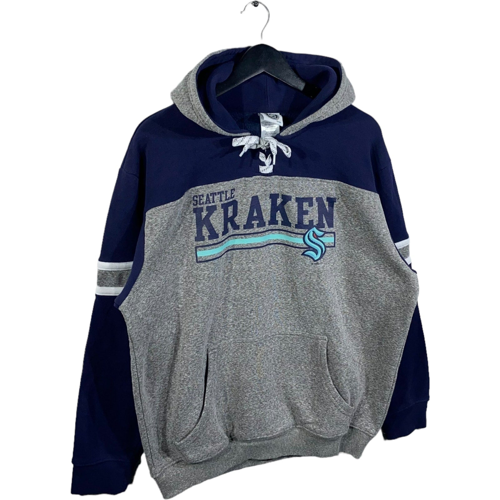 Collection of Seattle Kraken Logo NHL Hoodie in a gallery layout