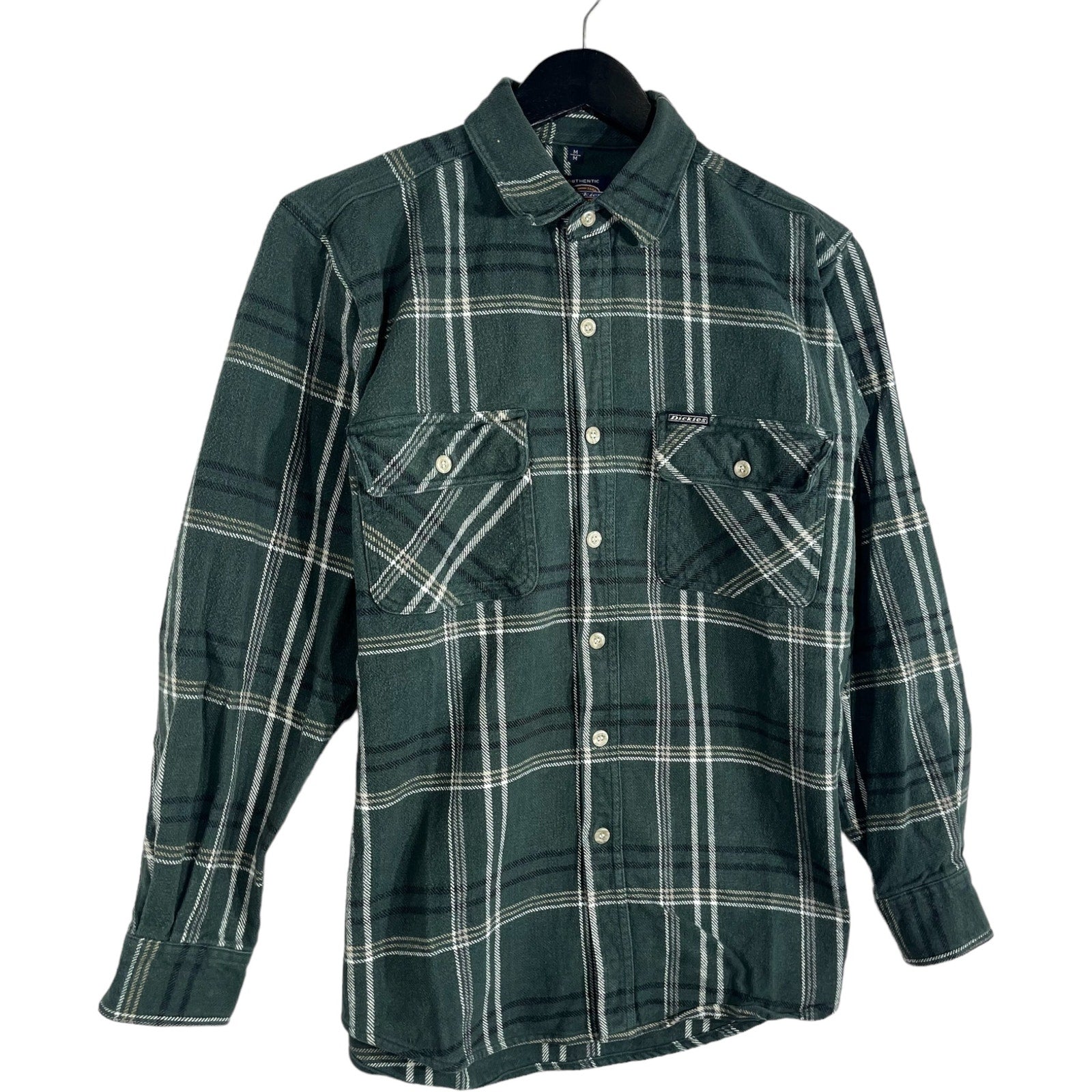 Collection of Dickies Plaid Long Sleeve Flannel in a gallery layout