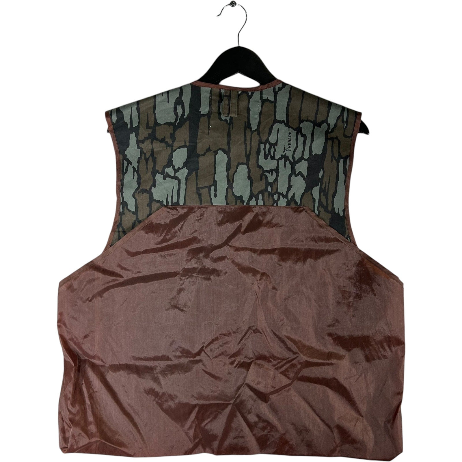 Collection of Vintage Duck Bay REBARK Camo Hunting Vest in a gallery layout