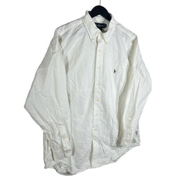 Collection of Ralph Lauren Long Sleeve Button Down Dress Shirt in a gallery layout