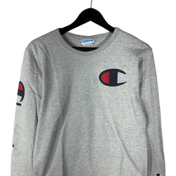 Collection of Champion Large Logo Long Sleeve in a gallery layout