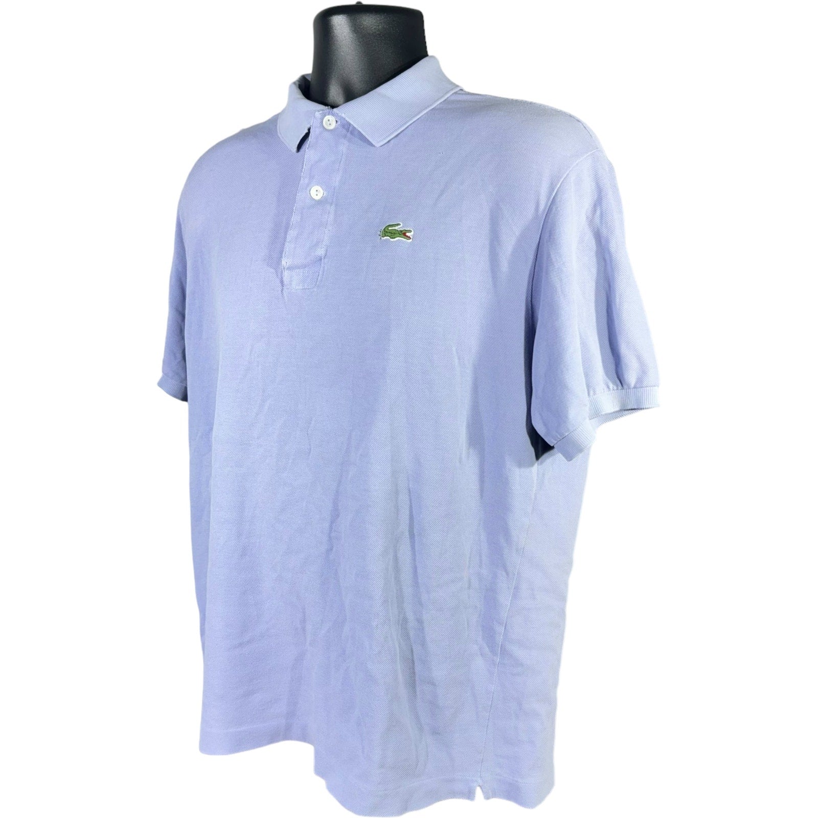 Collection of Chemise Lacoste 2 Button Short Sleeve Polo in a gallery layout