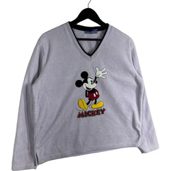 Collection of Disney Mickey Mouse V-Neck Pullover Fleece in a gallery layout