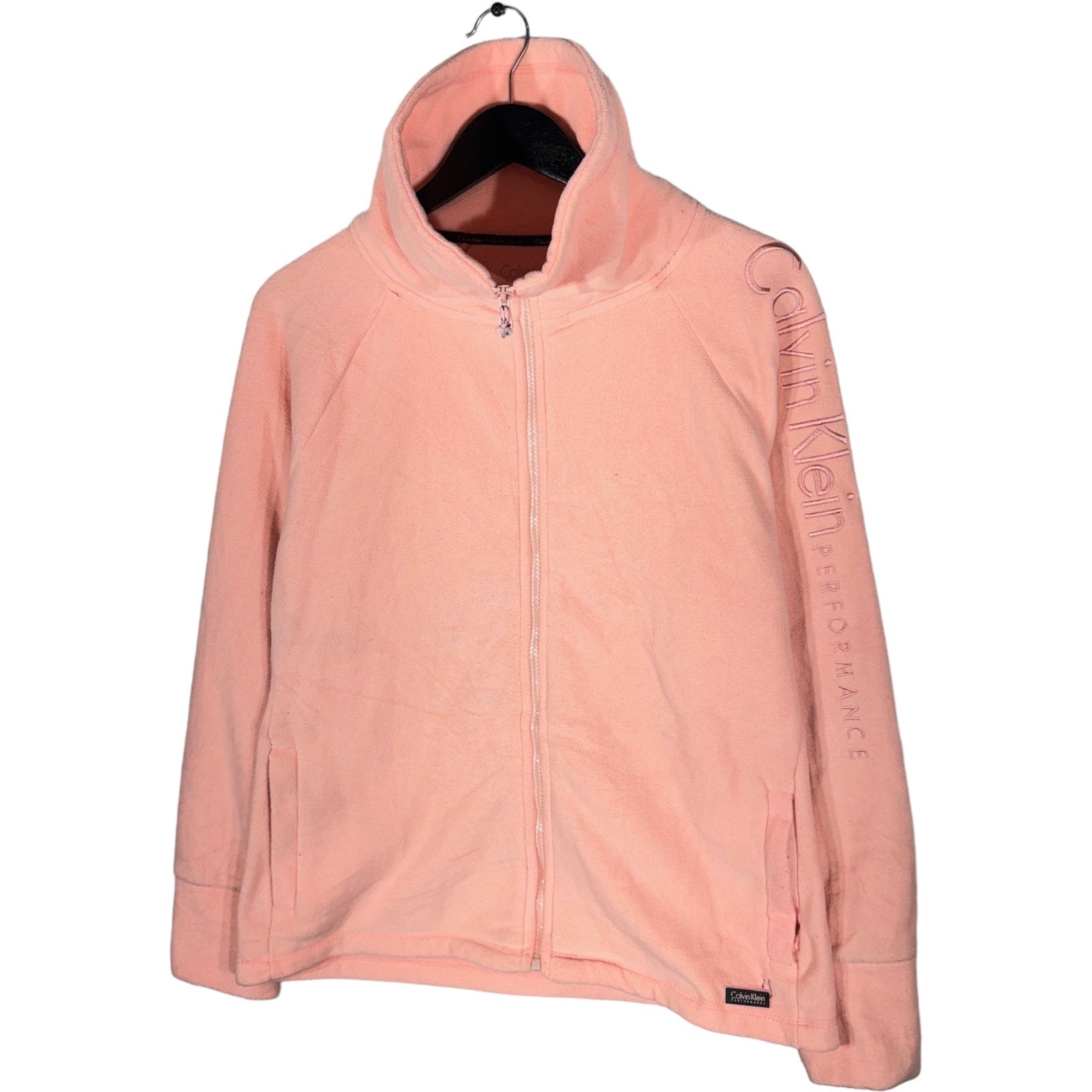 Collection of Calvin Klein Full Zip Fleece Jacket in a gallery layout