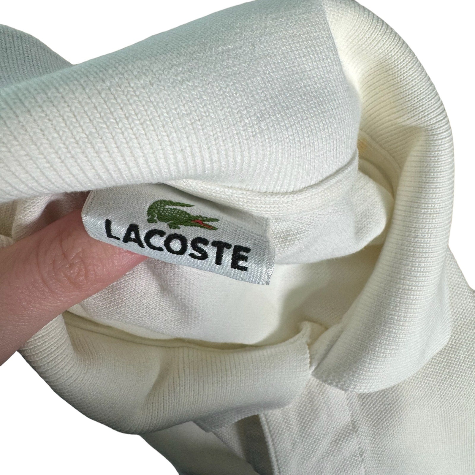 Collection of Vintage Lacoste Polo Shirt in a gallery layout