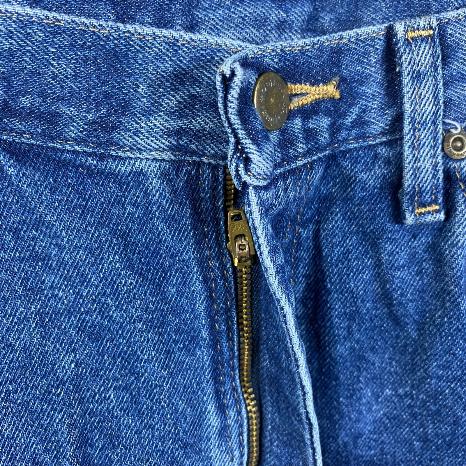 Collection of Wrangler Zip Fly Straight Leg Denim Pants in a gallery layout