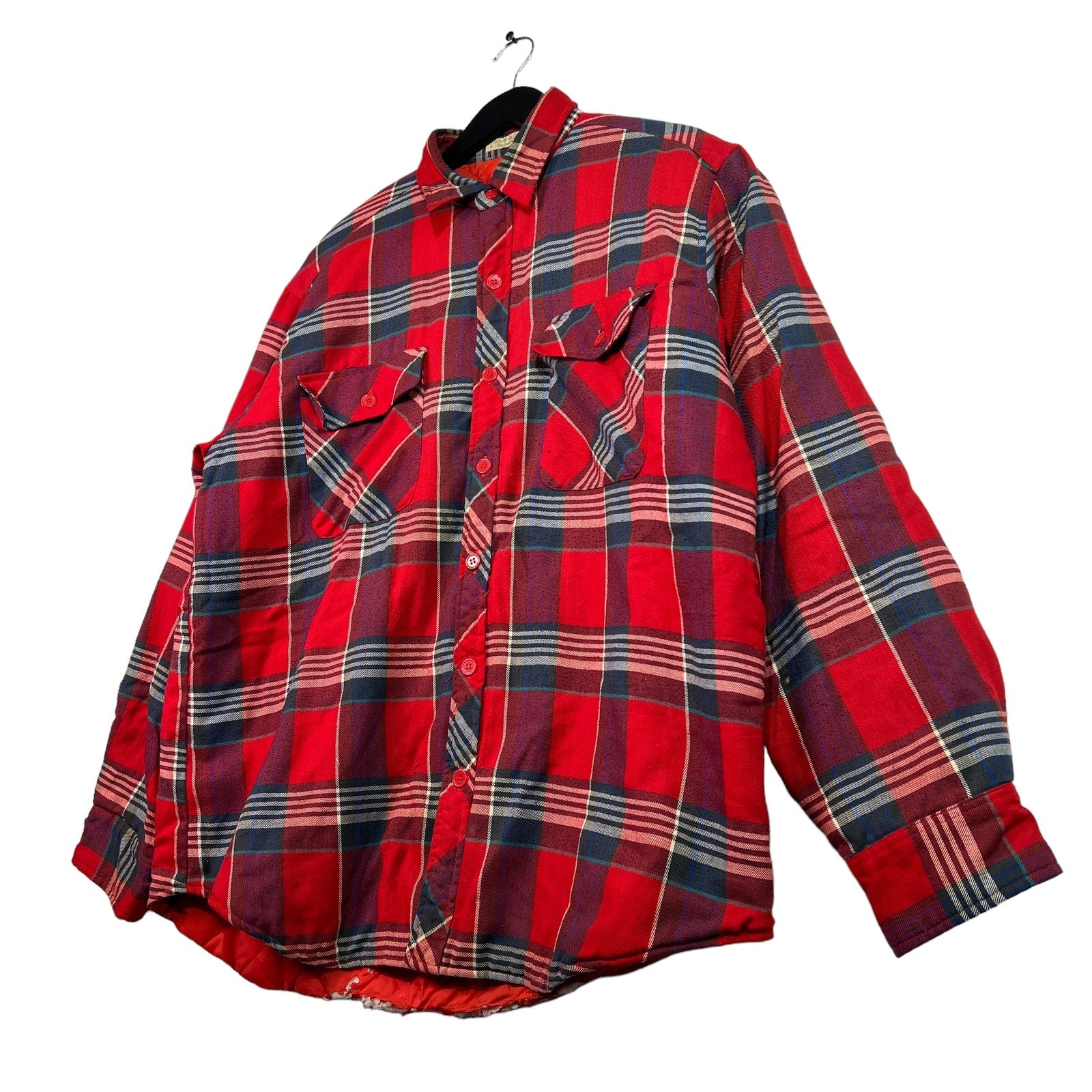 Collection of Vintage Pine Grove Insulated Plaid Button Up Flannel in a gallery layout