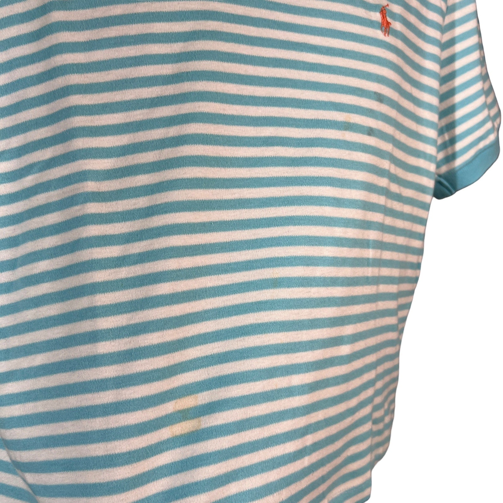 Collection of Polo By Ralph Lauren Striped Polo Shirt in a gallery layout