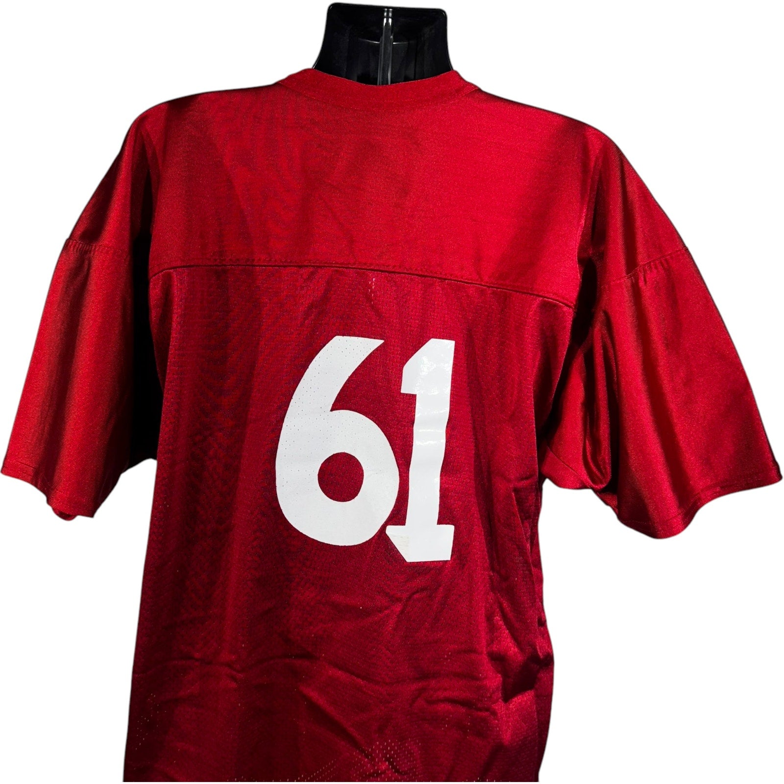Collection of DeLong Barnstable #61 Football Jersey in a gallery layout