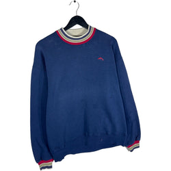 Collection of Vintage Jerzees Mini Dolphin Logo Crewneck in a gallery layout