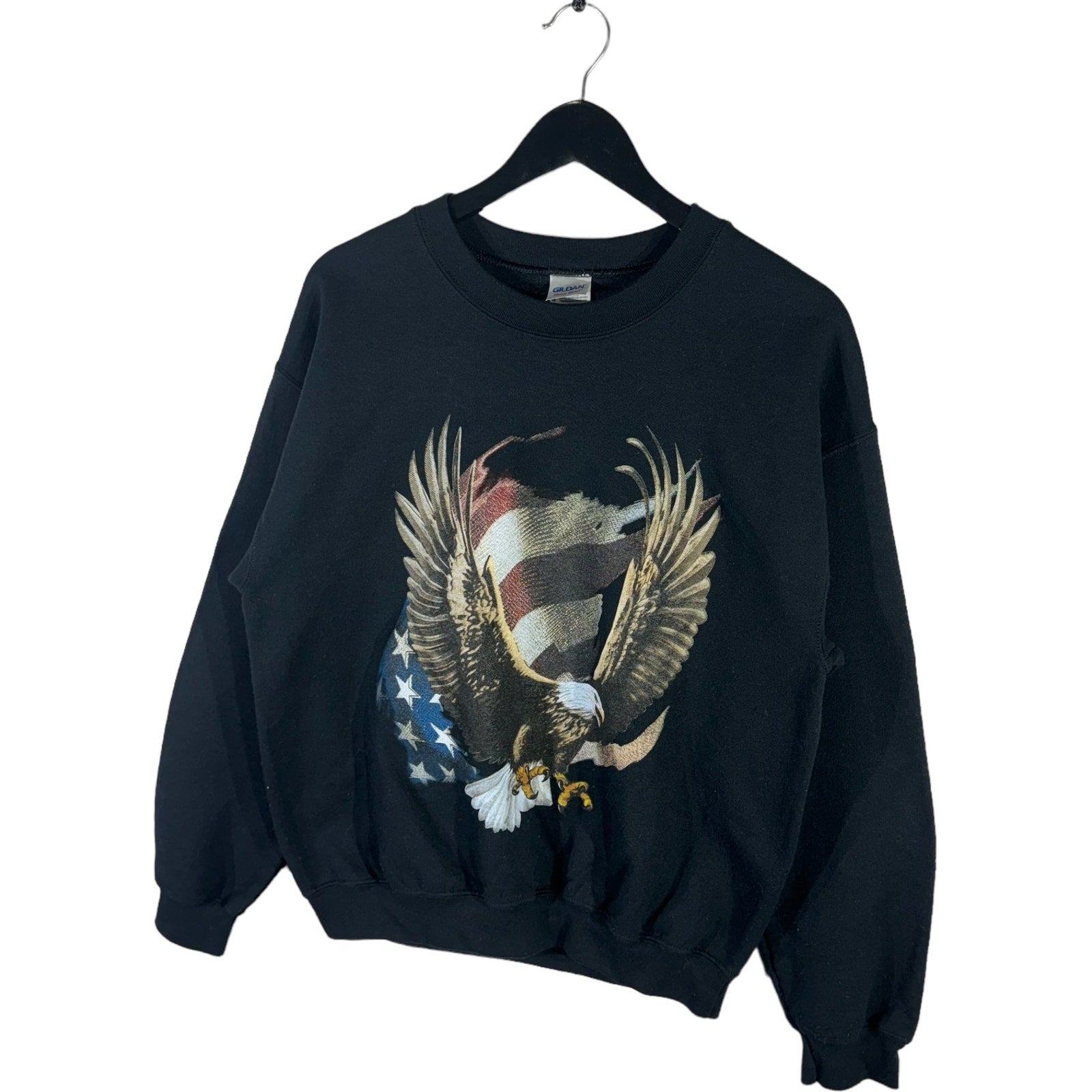 Collection of Bald Eagle American Crewneck in a gallery layout