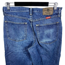 Collection of Wrangler Zip Fly Straight Leg Medium Wash Denim Pants in a gallery layout