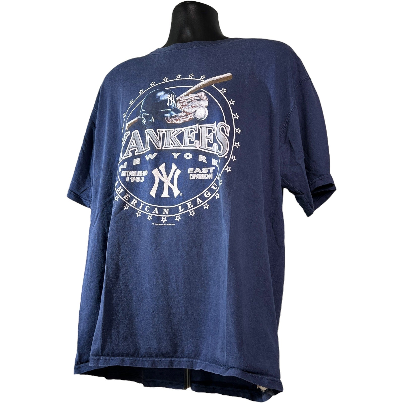 Collection of MLB New York Yankees Logo Tee in a gallery layout