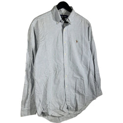 Collection of Ralph Lauren Striped Long Sleeve Button Down in a gallery layout