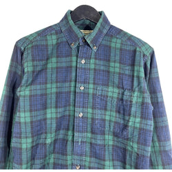 Collection of L.L. Bean Plaid Long Sleeve Flannel in a gallery layout