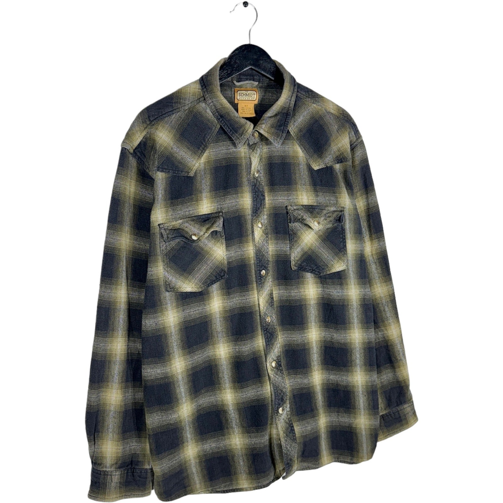 Collection of C.E. Schmidt Workwear Long Sleeve Plaid Flannel in a gallery layout