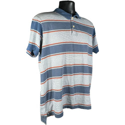 Collection of Abercrombie & Fitch Striped Short Sleeve Polo in a gallery layout