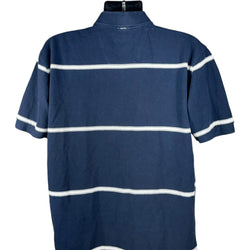 Collection of Nautica Striped Short Sleeve Polo in a gallery layout