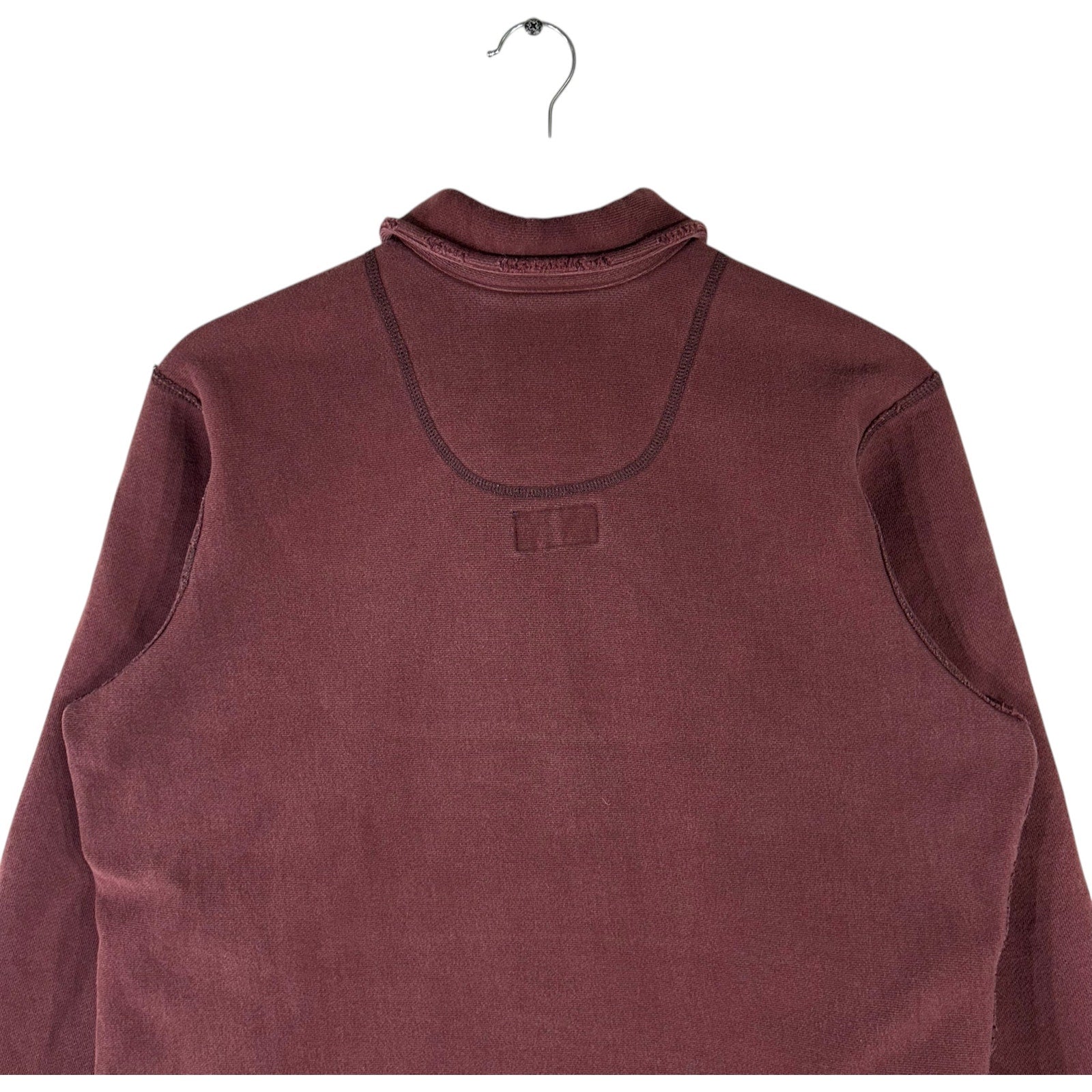 Collection of Abercrombie And Fitch 1/4 Zip Collared Sweatshirt in a gallery layout