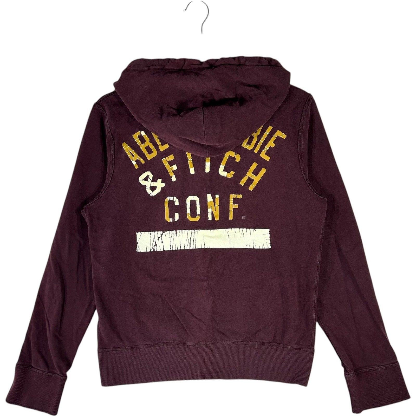 Collection of Women's Abercrombie And Fitch Fill Zip Hoodie in a gallery layout