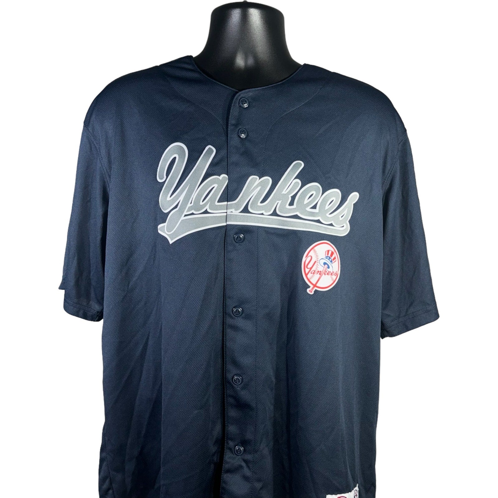 Collection of New York Yankees Spellout MLB Jersey in a gallery layout