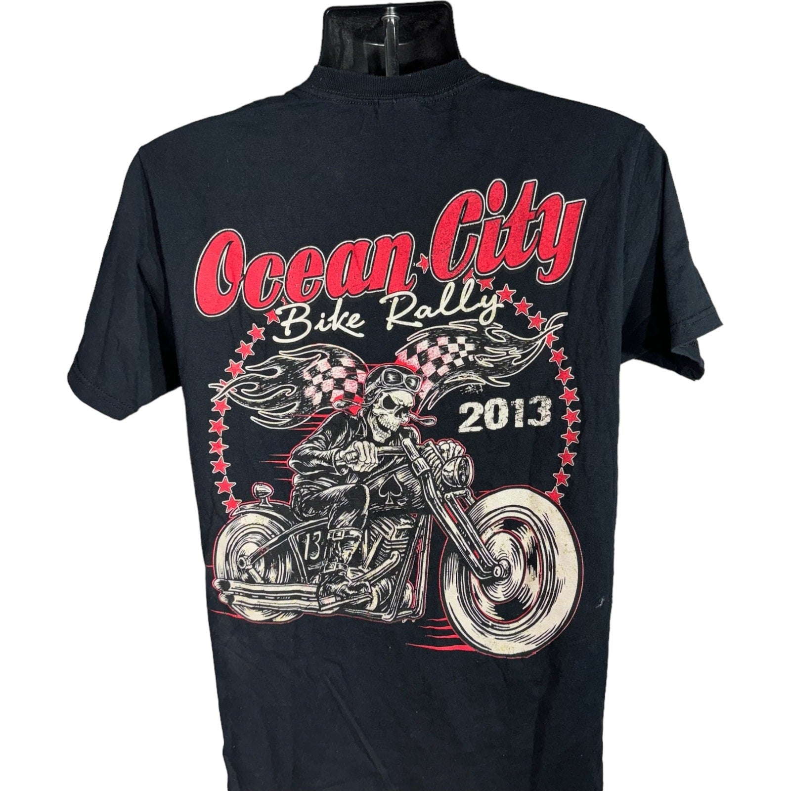 Collection of Ocean City Bike Rally Tee 2013 in a gallery layout