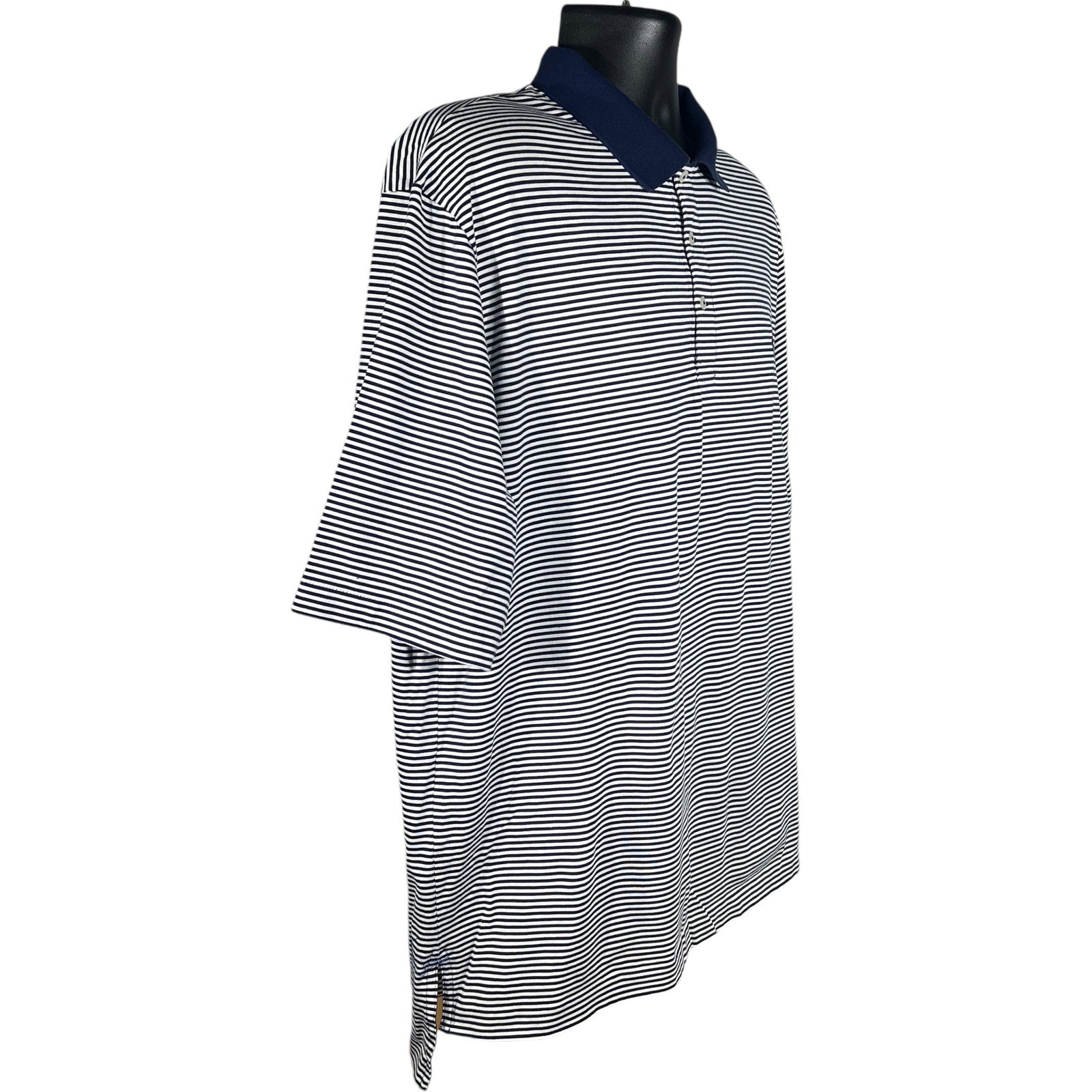 Collection of Polo Golf Striped Short Sleeve Polo in a gallery layout