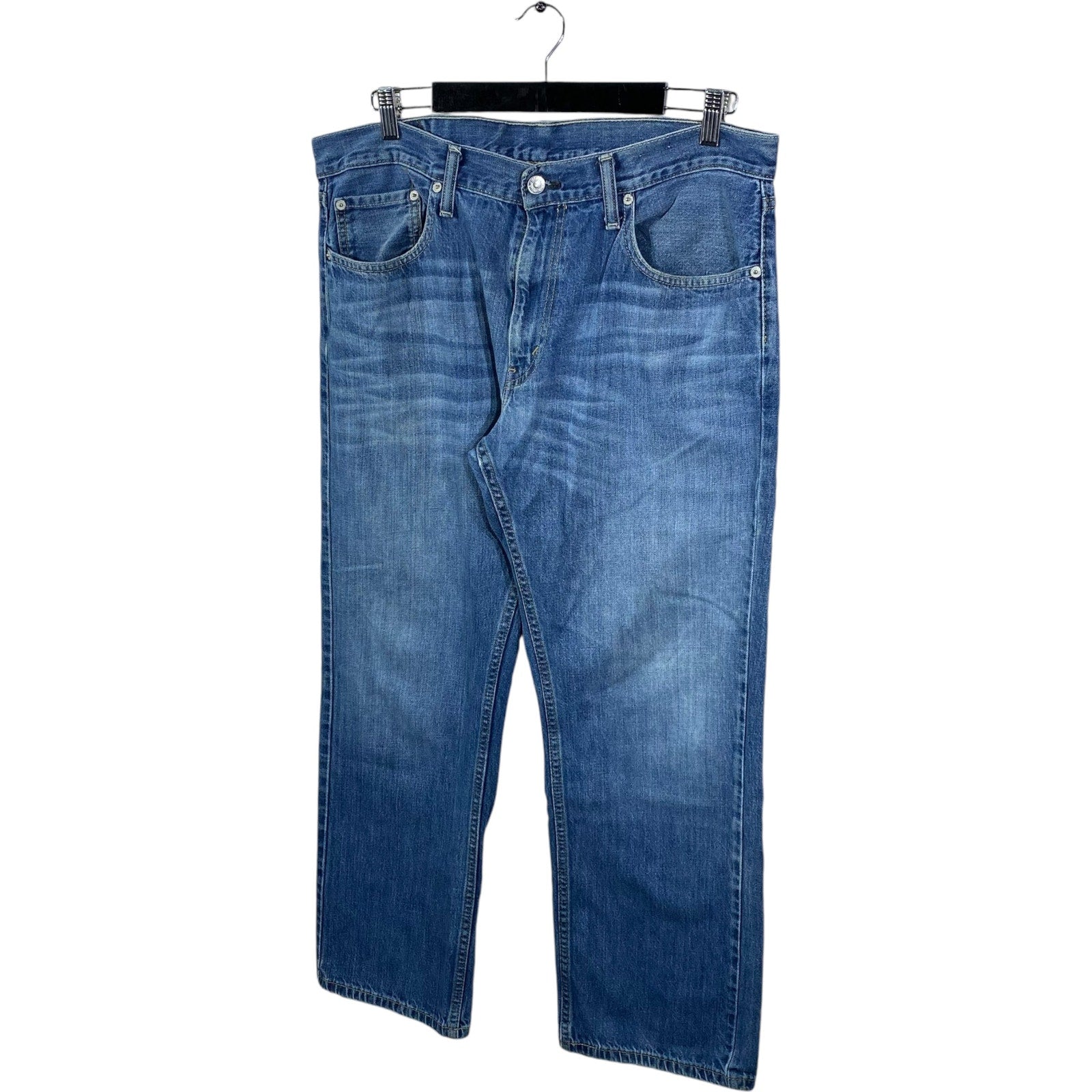 Collection of Levi's 559 Denim Straight Leg Jeans 36 x 30 in a gallery layout