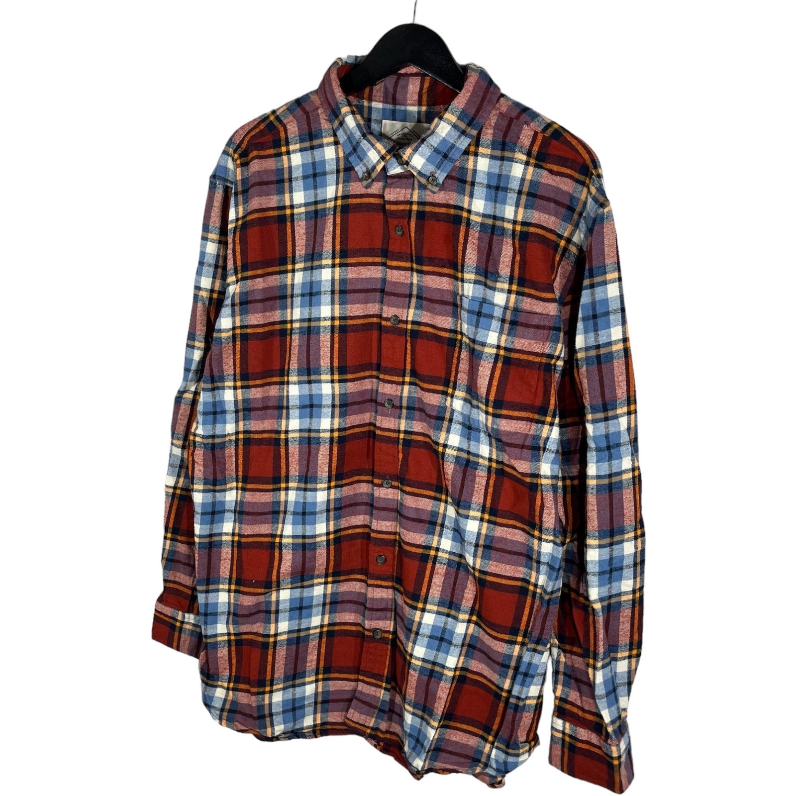 Collection of St. Johns Bay Plaid Long Sleeve Flannel in a gallery layout