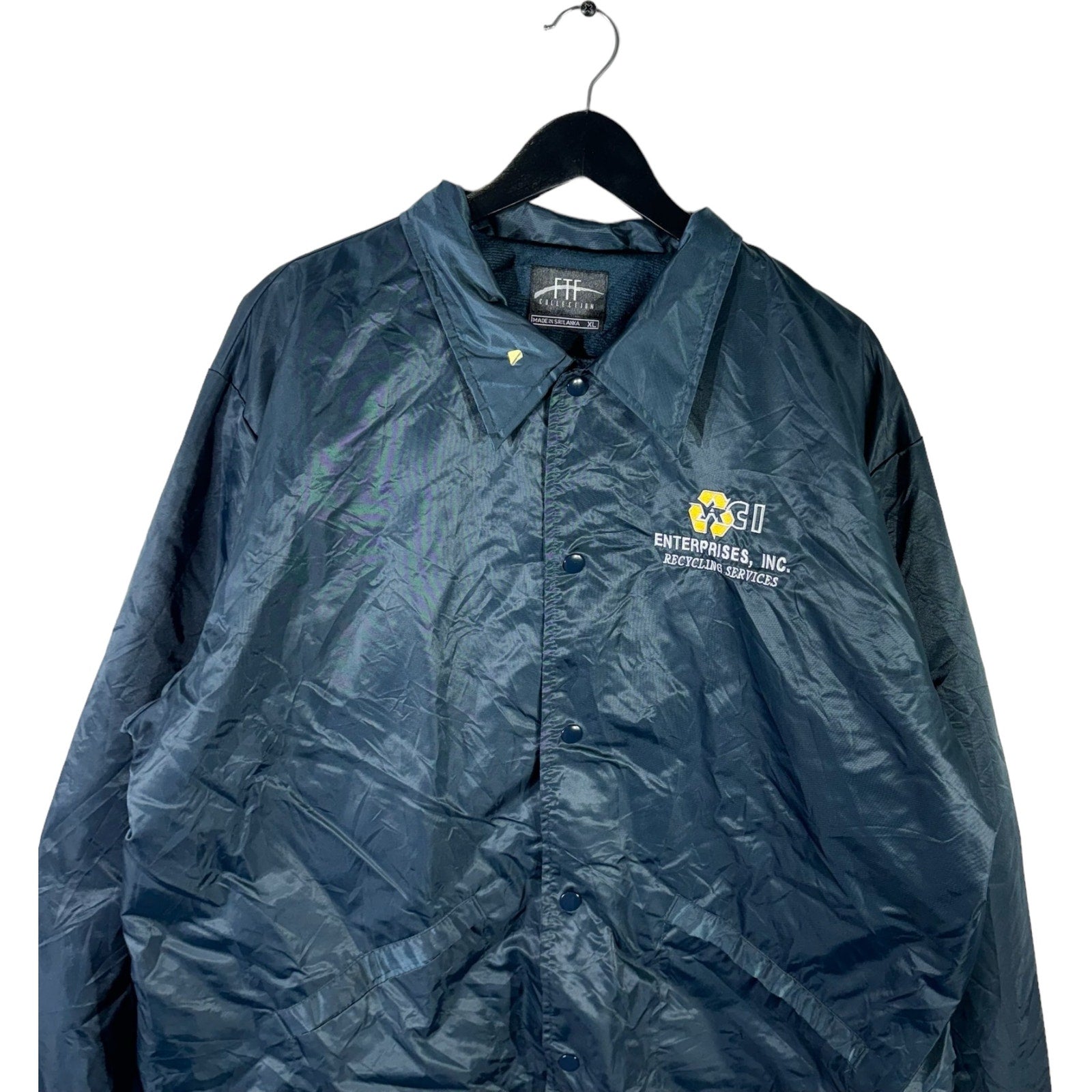Collection of Vintage Enterprise Recycling Services Coaches Jacket in a gallery layout