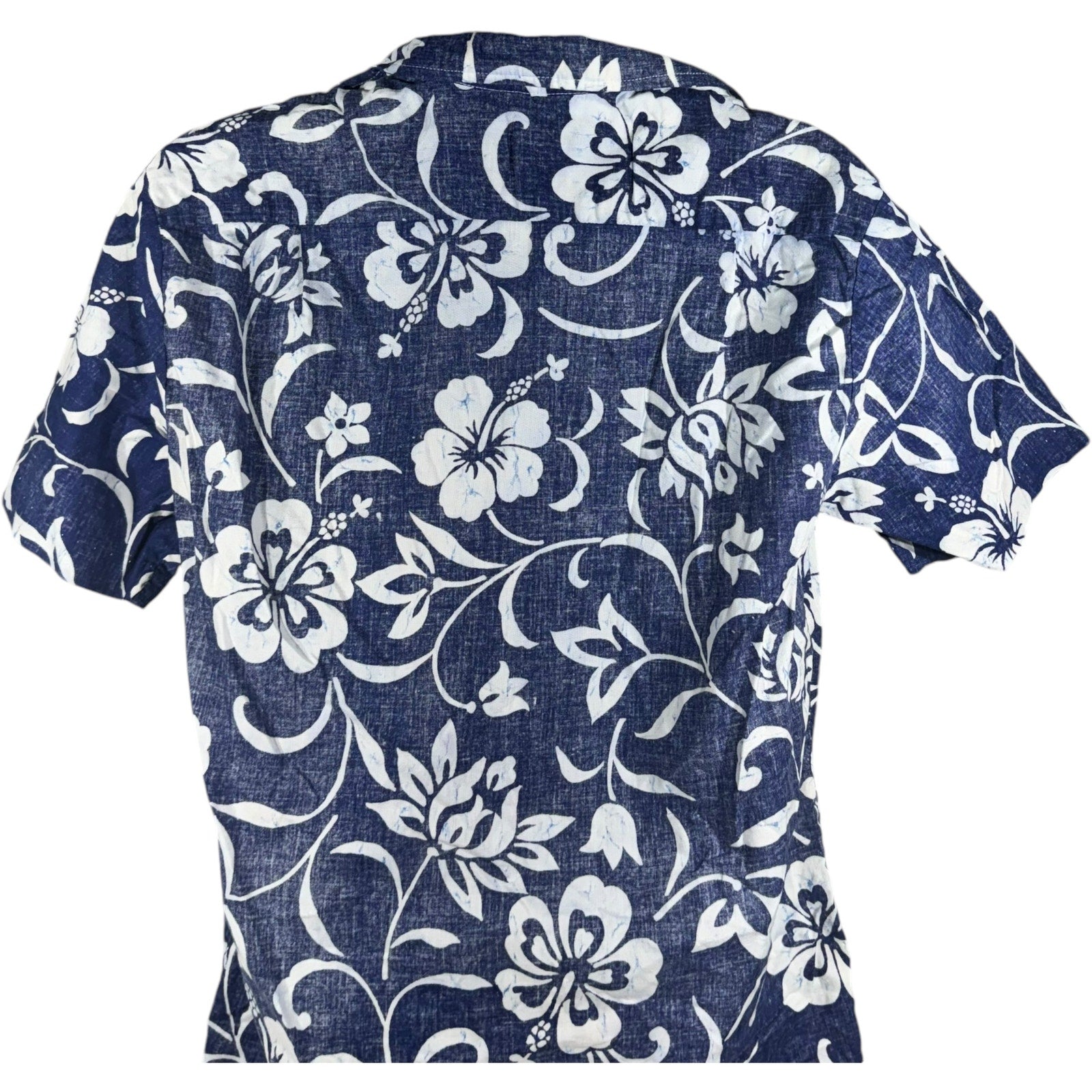 Collection of Kai Nani Button Up Short Sleeve Floral Hawaiian Shirt in a gallery layout