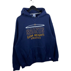 Collection of Russell Athletic Siena Heights Saints Athletics Hoodie in a gallery layout