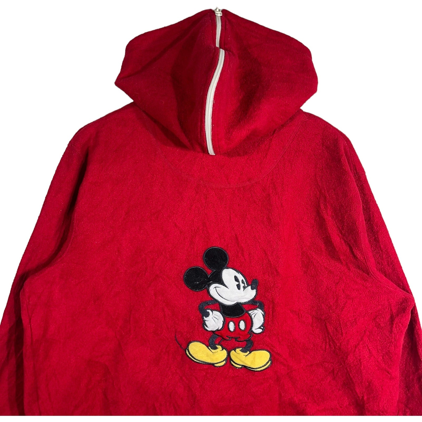 Collection of Disney Mickey Mouse Embroidered Full Zip Hoodie in a gallery layout