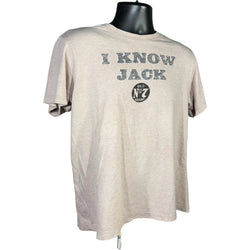 Collection of Vintage Jack Daniels "I Know Jack" Spellout Short Sleeve Tee in a gallery layout